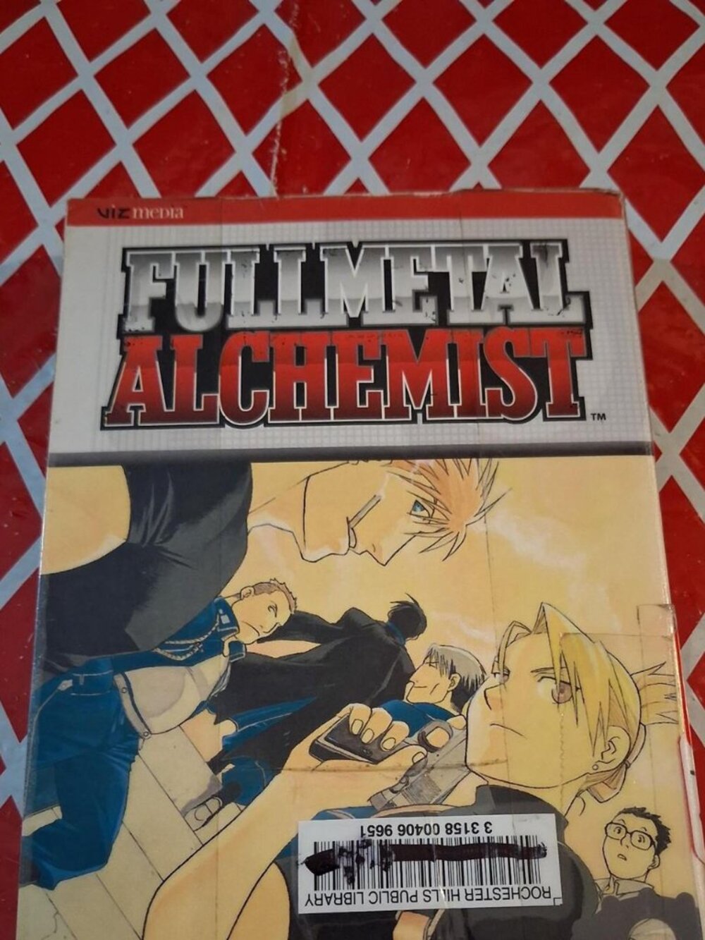 Fullmetal Alchemist Vol. 9 Viz Manga 1st printing ex-library